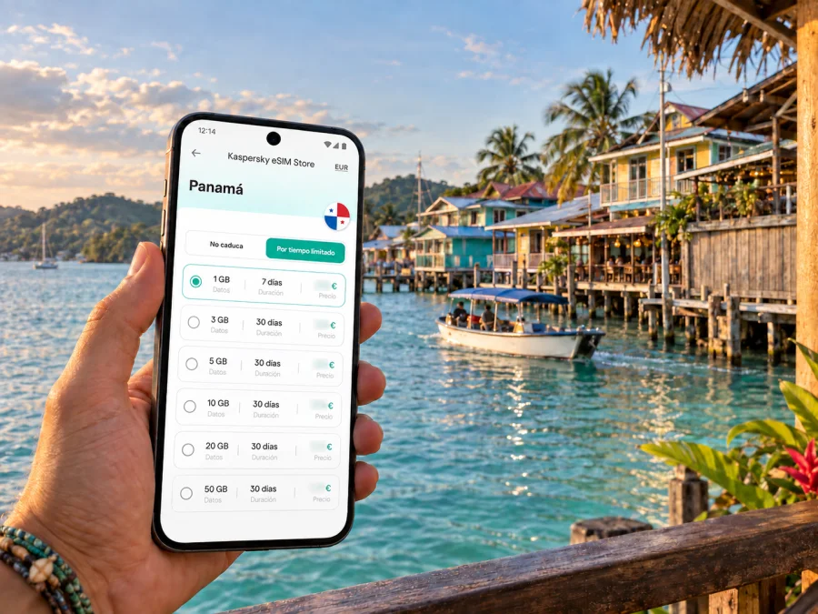 eSIM en Bocas del Toro: internet para tu viaje