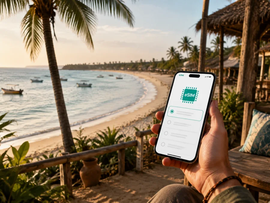 Tofo eSIM: internet móvil en Mozambique
