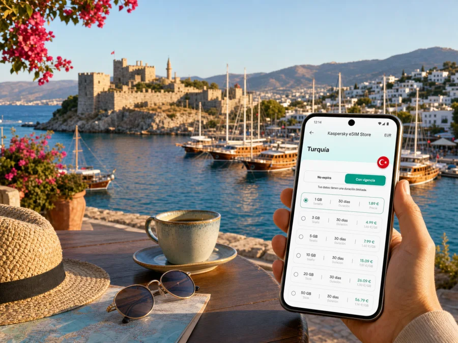 eSIM en Bodrum: internet móvil para viajar