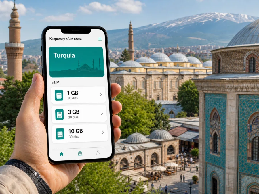 eSIM en Bursa: internet móvil para su viaje