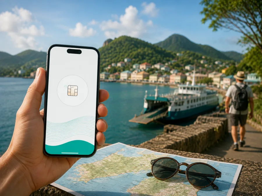 Digicel eSIM en San Vicente y las Granadinas