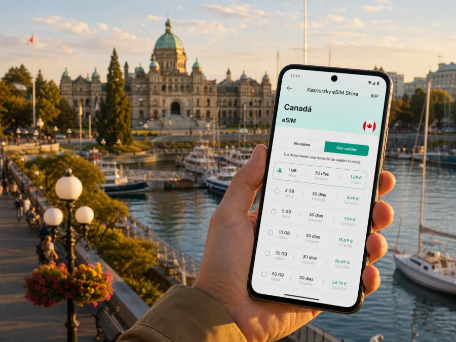eSIM en Victoria: internet móvil para viajar