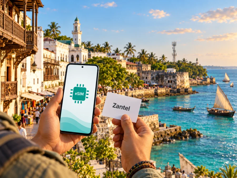 Zantel eSIM en la República Unida de Tanzania: qué comprobar
