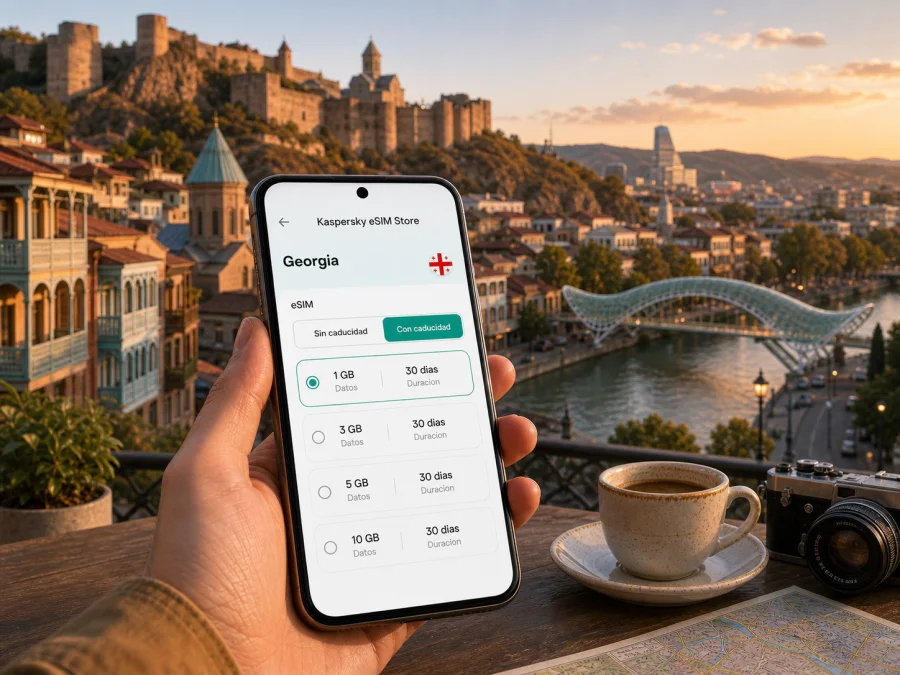 eSIM en Tiflis: internet móvil para viajar