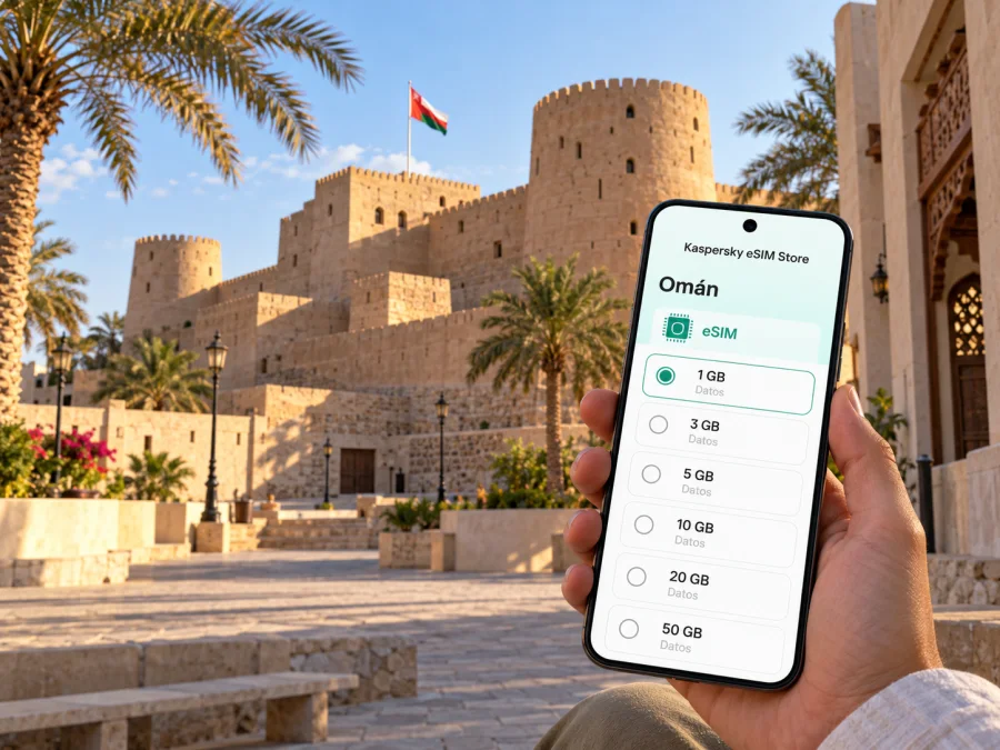 eSIM en Sohar: internet móvil para viajar a Omán