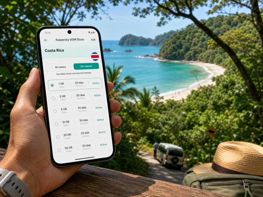 eSIM en Manuel Antonio: internet móvil
