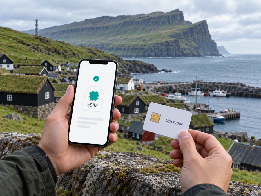 Tosa eSIM en las Islas Feroe: qué comprobar