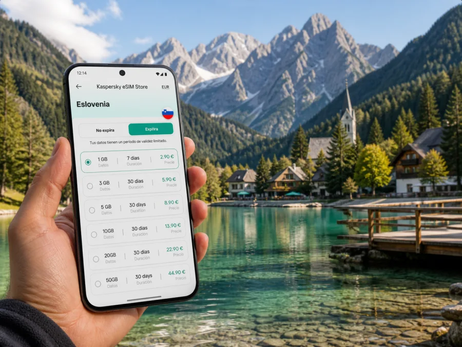 eSIM en Kranjska Gora: internet para su viaje
