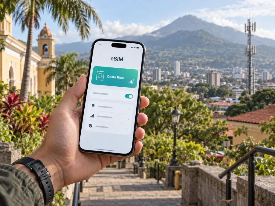 Liberty eSIM en Costa Rica: activación y viaje