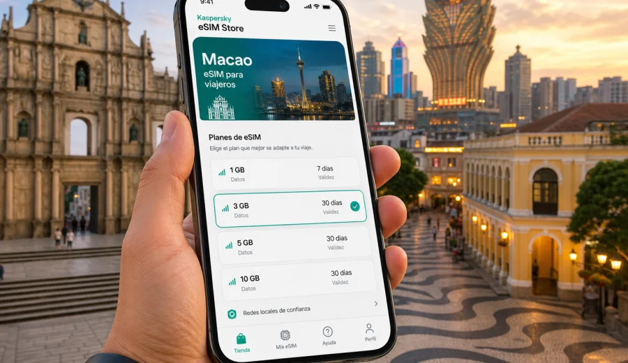 eSIM para Macao: internet móvil de viaje