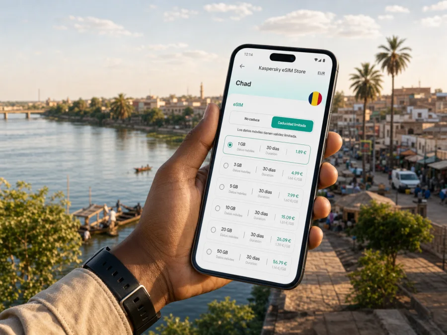 eSIM en Sarh: conexión móvil e internet