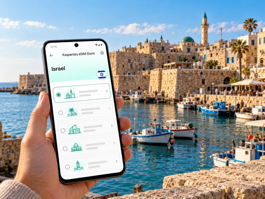 eSIM para Acre: internet móvil en Israel