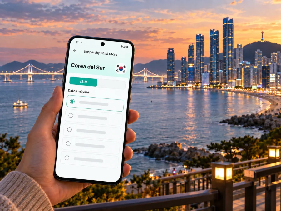 eSIM para Busan: internet y conexión móvil