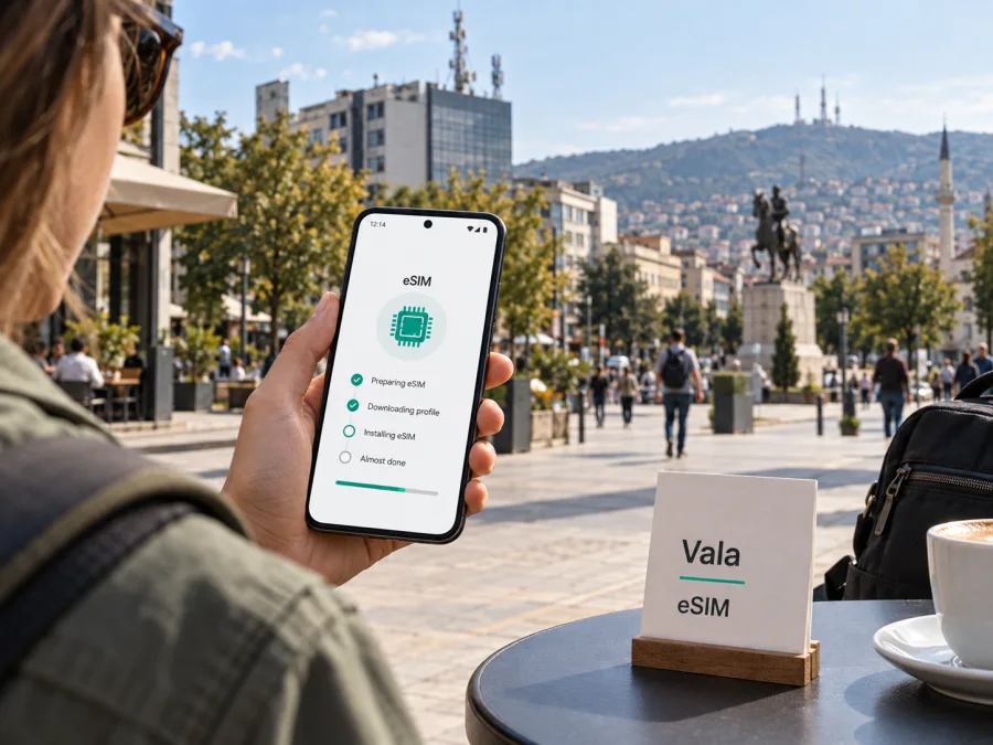 Vala eSIM en Kosovo: activación para viajar