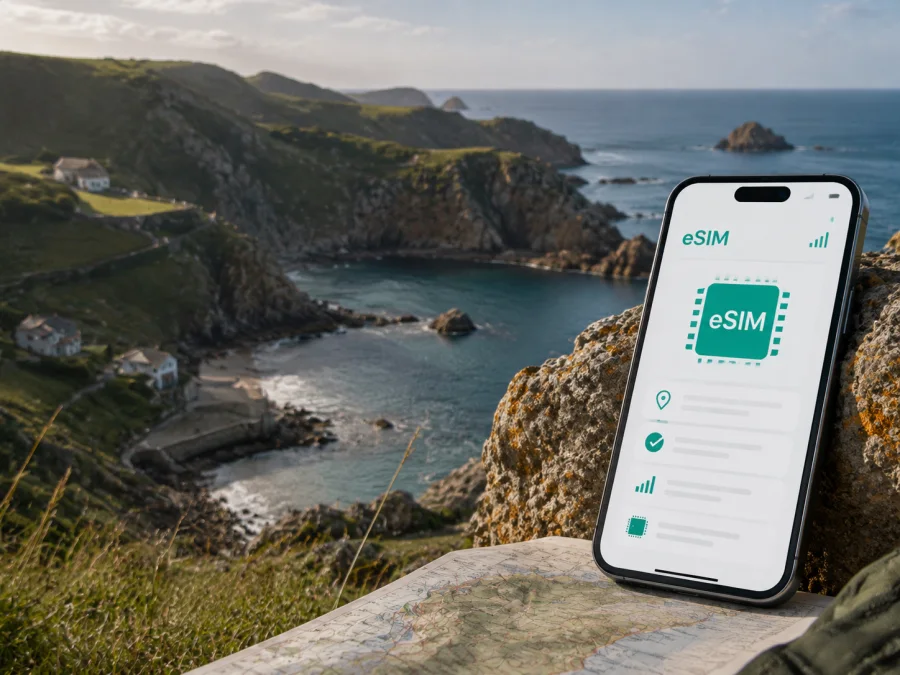 eSIM en San Martín, Guernesey: guía de viaje