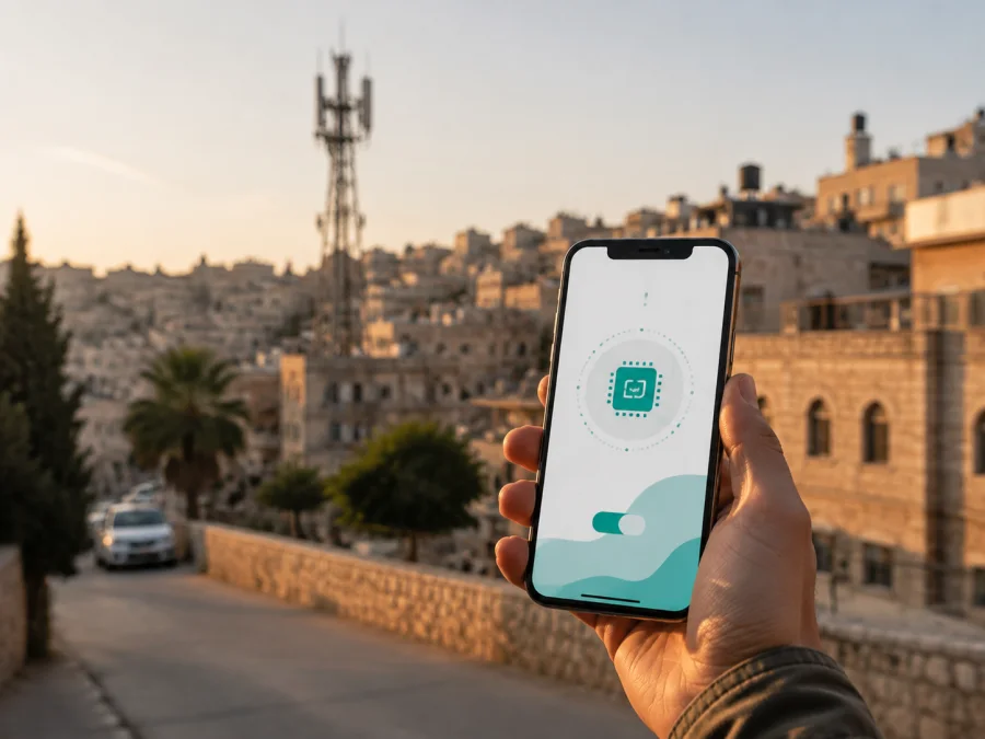 Jawwal eSIM en Palestina: cómo comprobarla