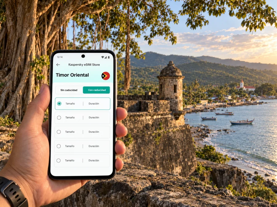 eSIM en Liquica: internet móvil en Timor Oriental
