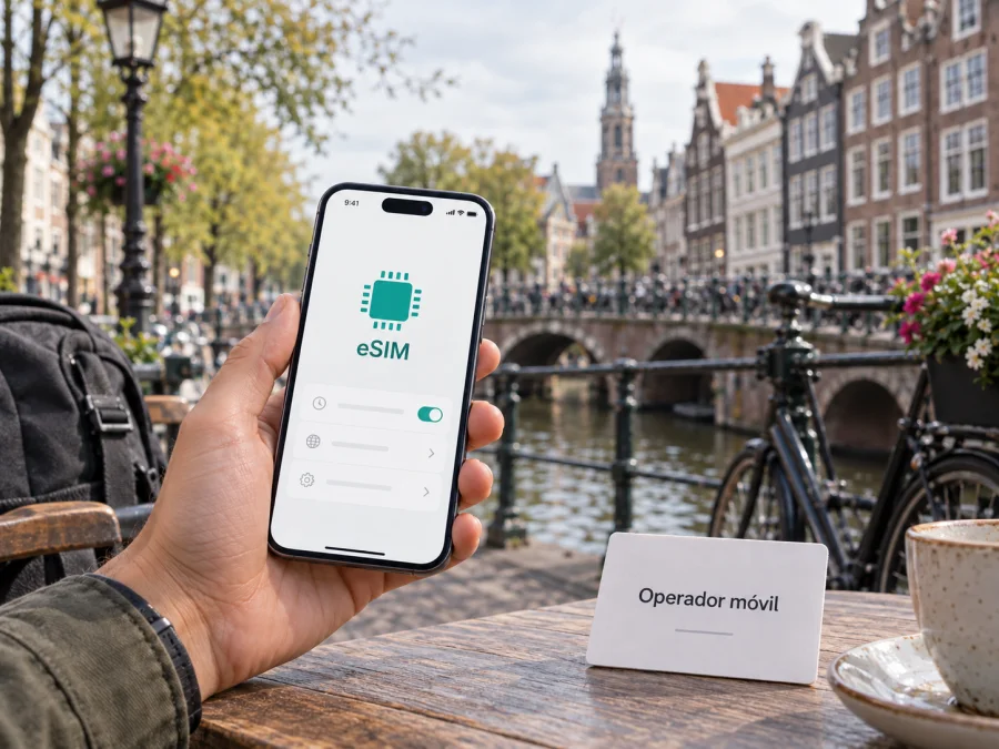 Vodafone eSIM en los Países Bajos