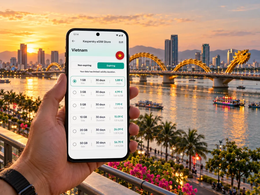 eSIM en Da Nang: internet móvil para tu viaje
