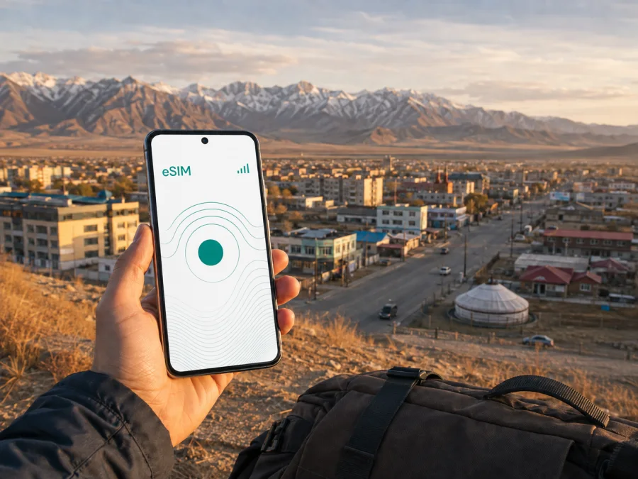 eSIM para Olgiy: internet móvil en Mongolia