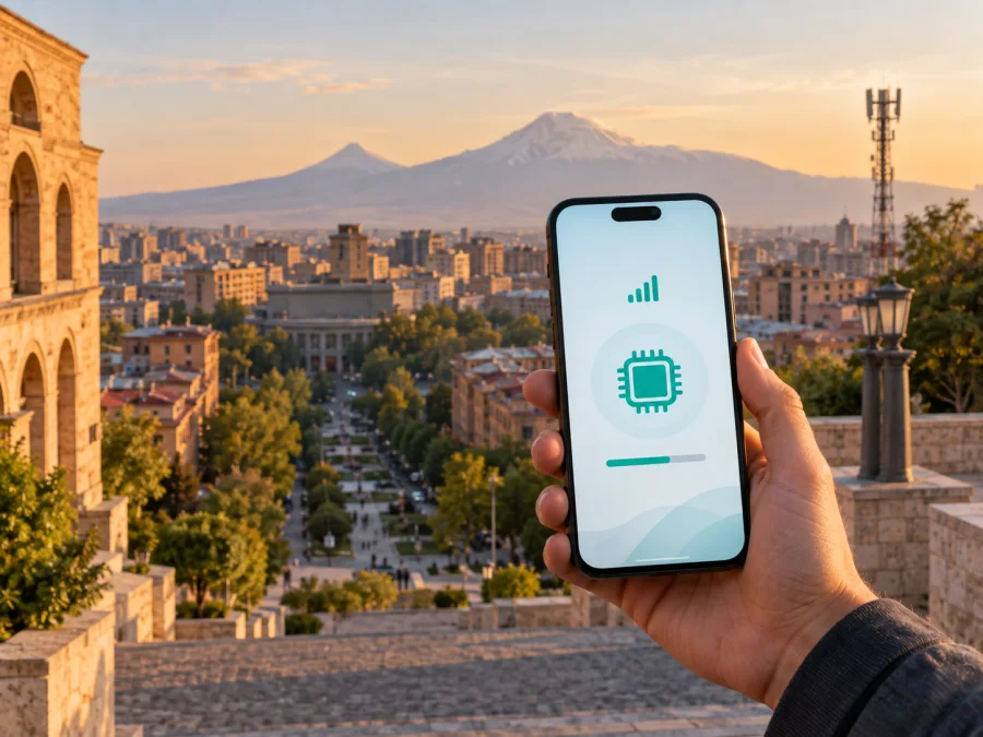 Team eSIM en Armenia: qué comprobar