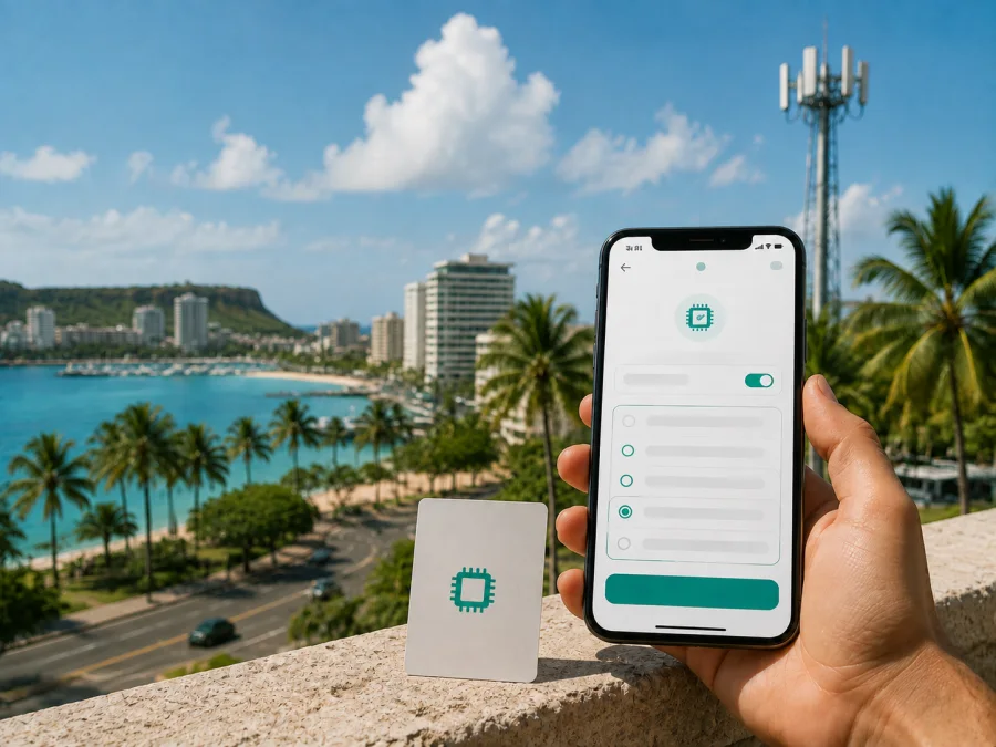Docomo Pacific eSIM en Guam: guía para viajeros