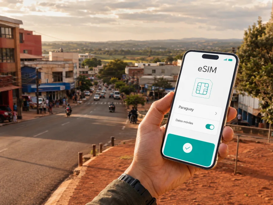 eSIM en Pedro Juan Caballero: internet móvil de viaje