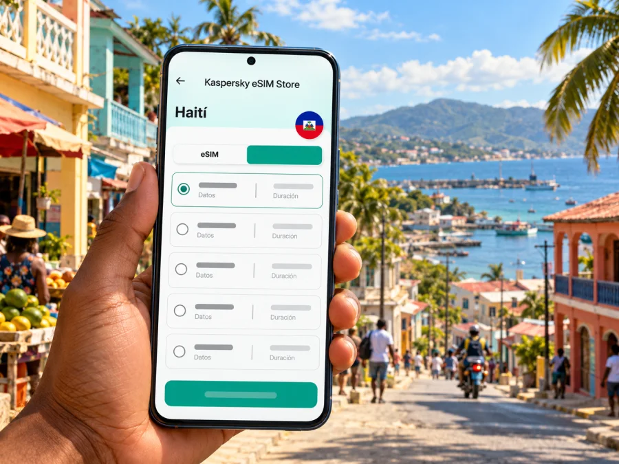 eSIM en Saint-Marc: internet móvil en Haití