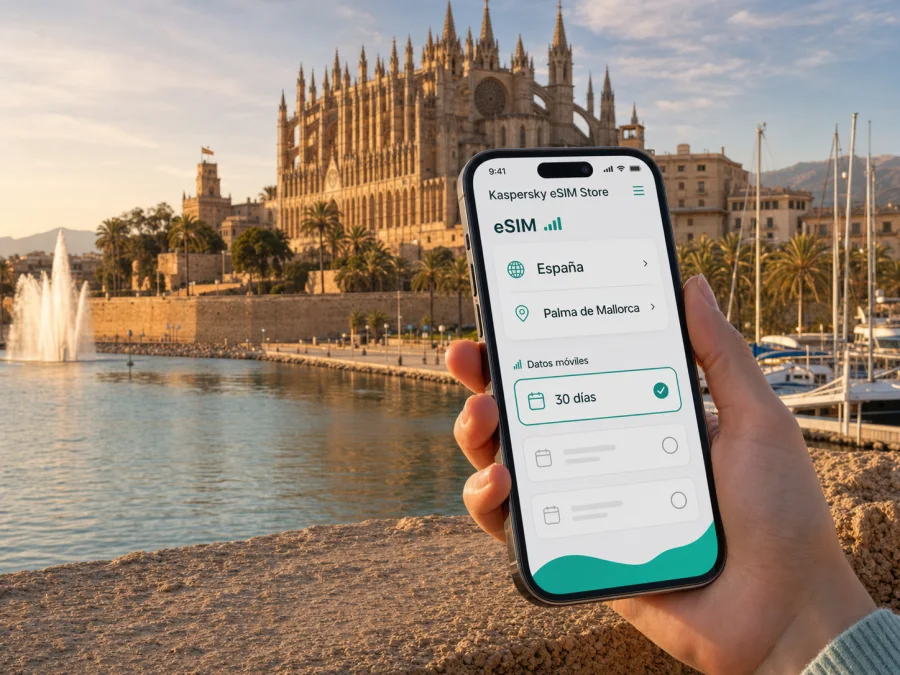 eSIM en Palma de Mallorca: internet móvil