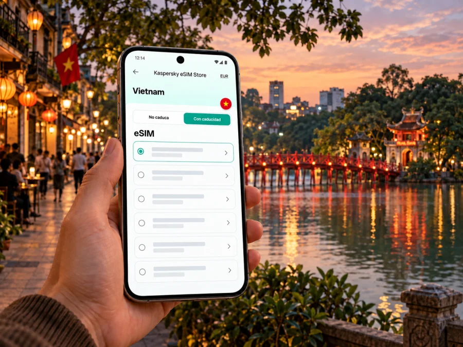 eSIM en Hanói: internet móvil para tu viaje