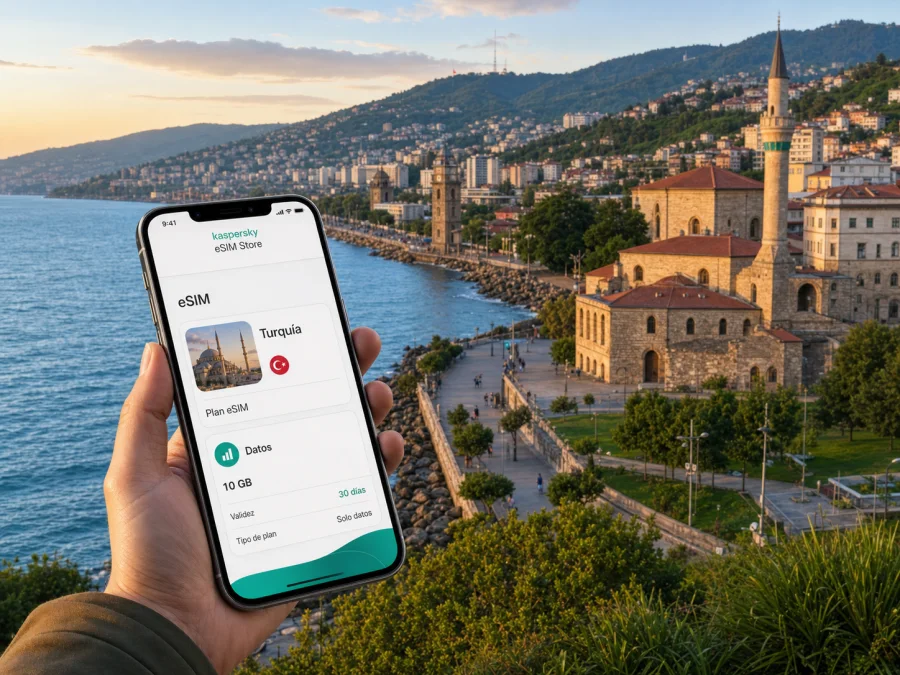 eSIM en Trabzon: internet móvil para viajar