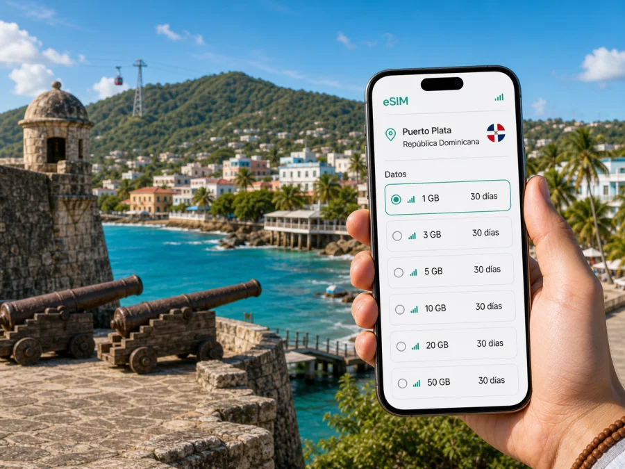 eSIM en Puerto Plata: internet móvil