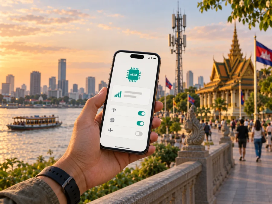 Smart eSIM en Camboya: compra y activación