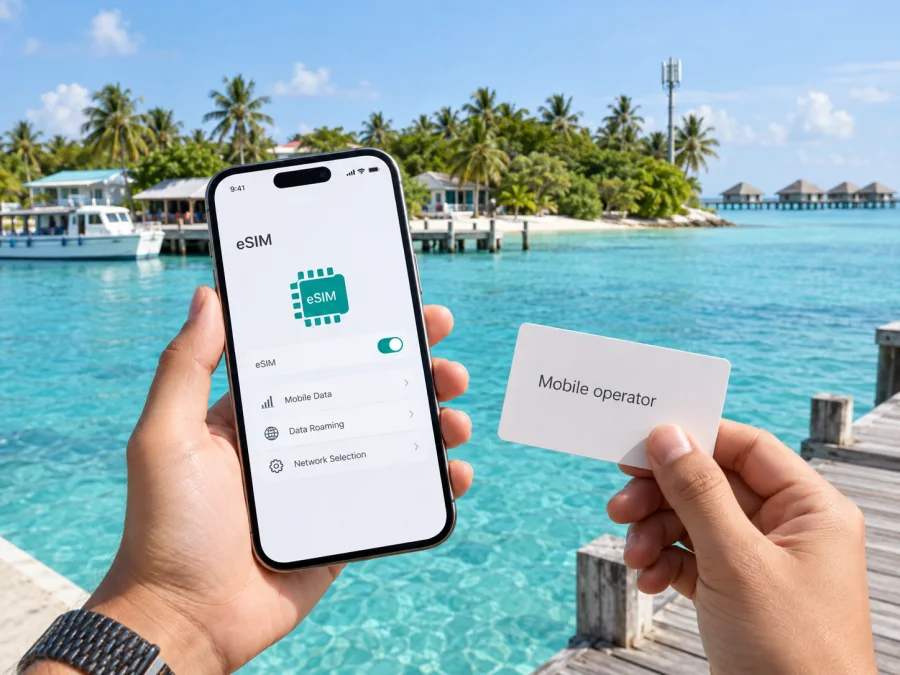 Ooredoo Maldives eSIM en Maldivas: guía para viajeros