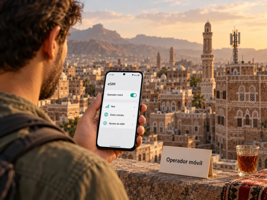 Yemen Mobile eSIM en Yemen: qué comprobar