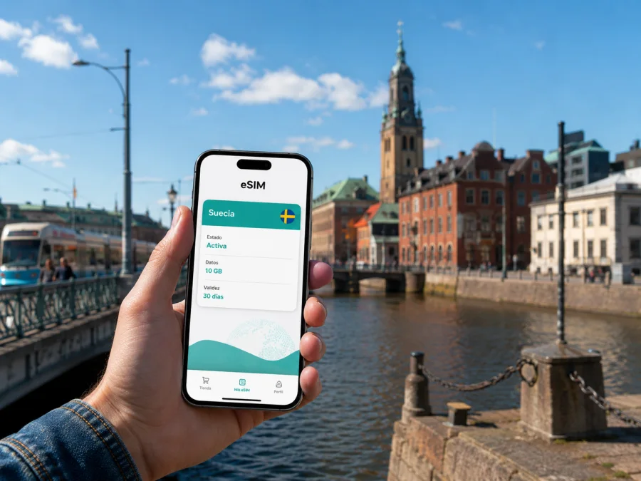 eSIM en Gotemburgo, Suecia | Kaspersky