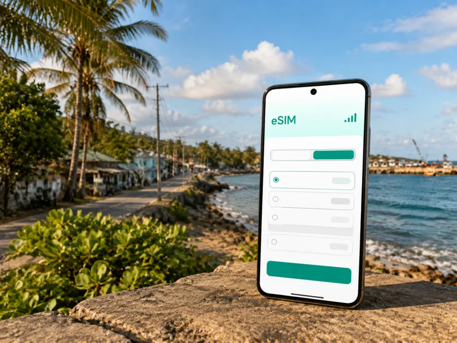eSIM en Aiwo: internet móvil en Nauru