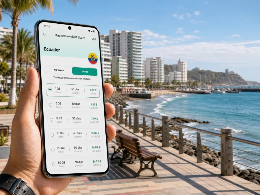 eSIM en Manta: internet móvil para viajar