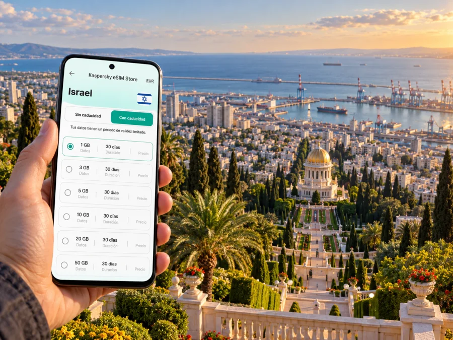 eSIM en Haifa: internet móvil en Israel