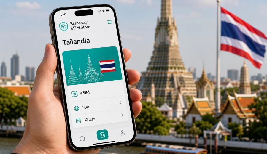 eSIM Tailandia: internet móvil para viajar