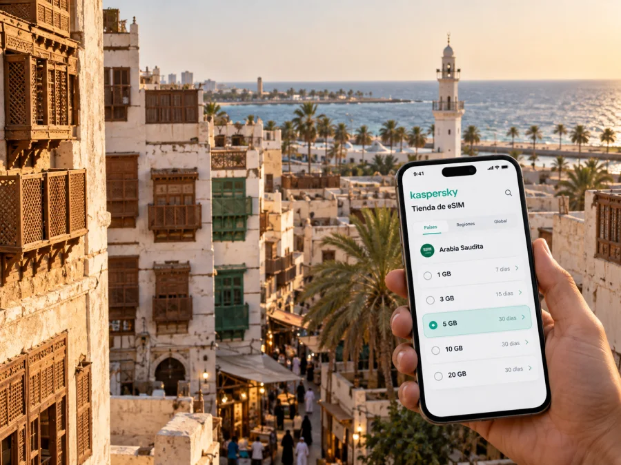 eSIM en Jeddah: internet móvil para tu viaje