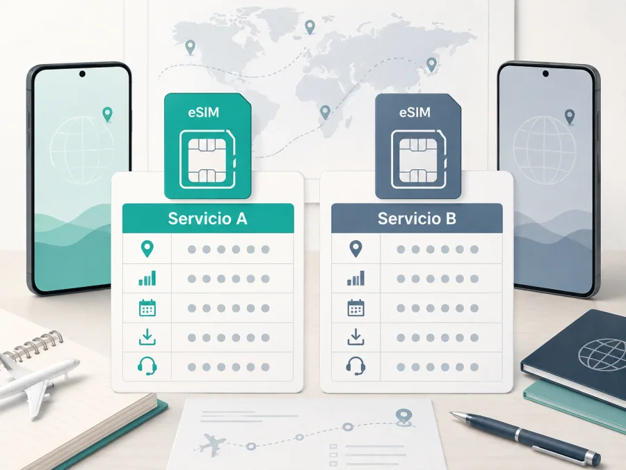 Kaspersky eSIM Store vs Saily: comparación neutral