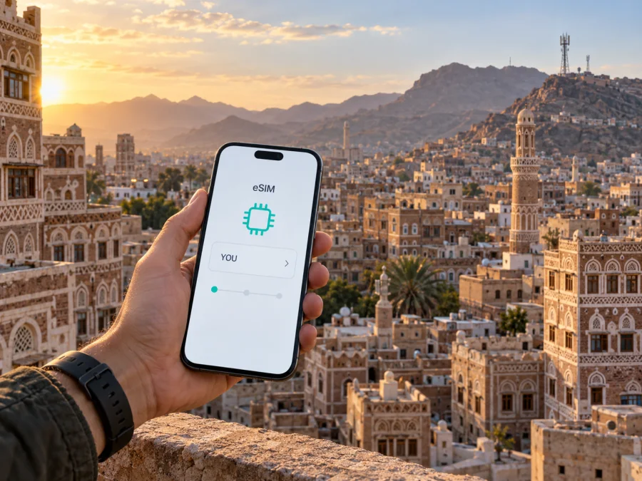 YOU eSIM en Yemen: qué comprobar antes de viajar