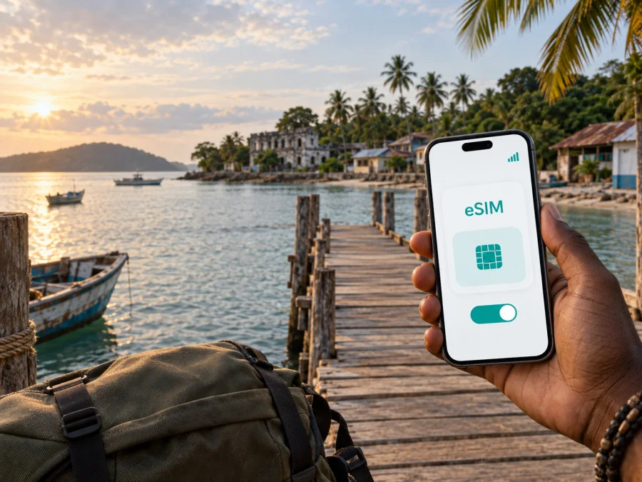 eSIM para Bonthe: internet móvil en Sierra Leona