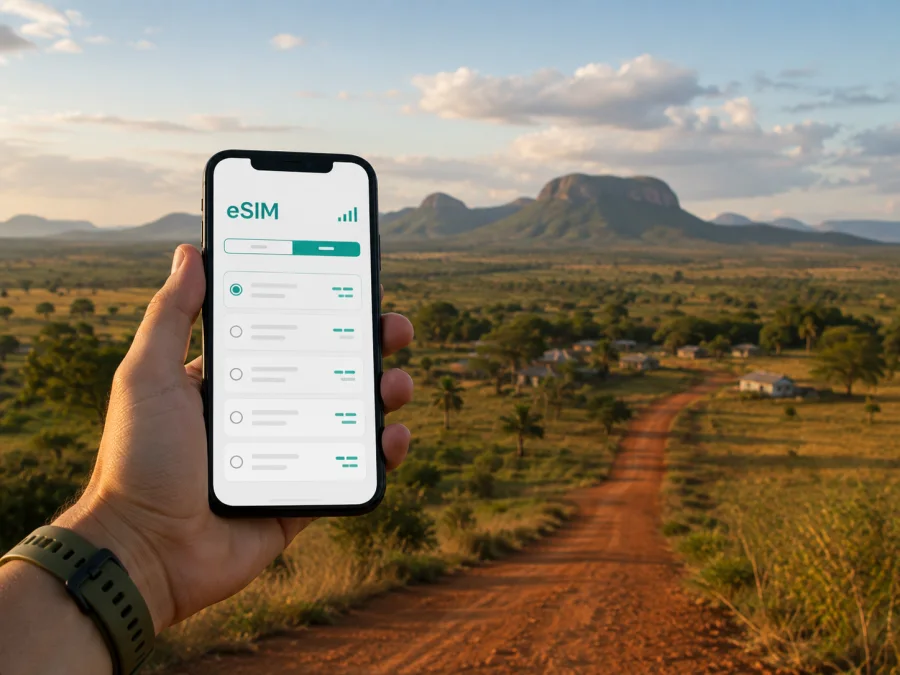 eSIM para Lethem: internet móvil en Guyana