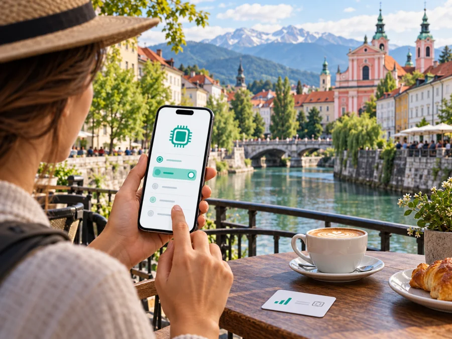 Telemach eSIM en Eslovenia: qué comprobar antes del viaje
