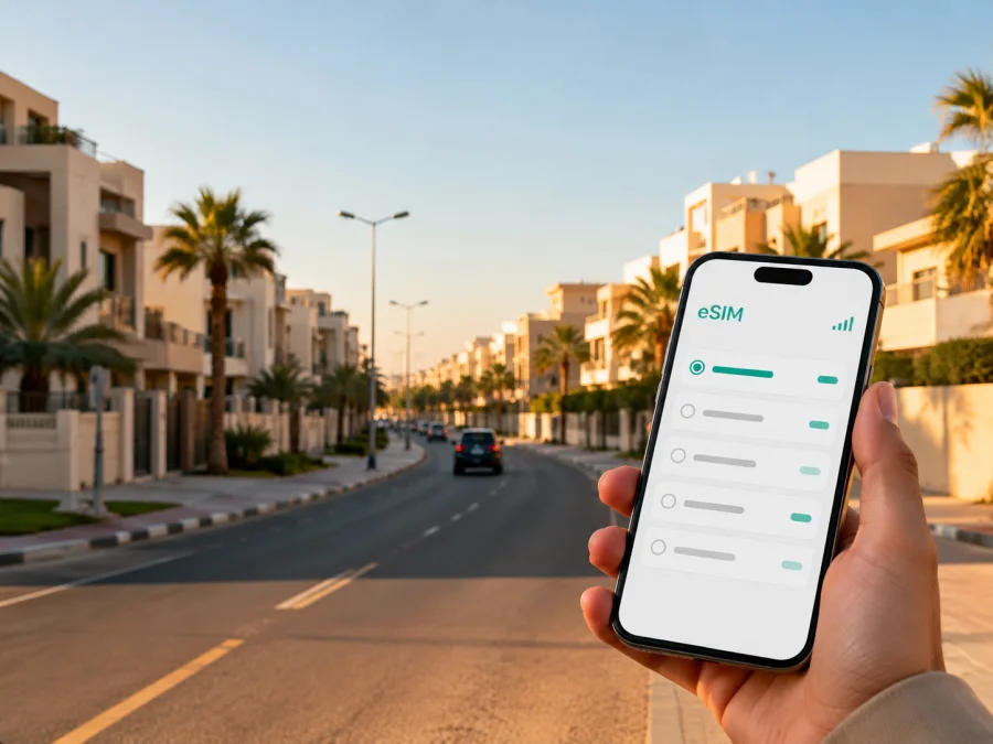 eSIM para Sabah Al Salem: internet móvil en Kuwait