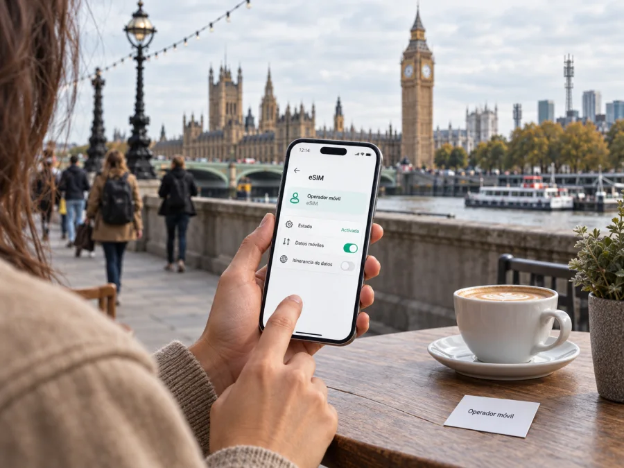 Vodafone eSIM en el Reino Unido: opciones para viajar