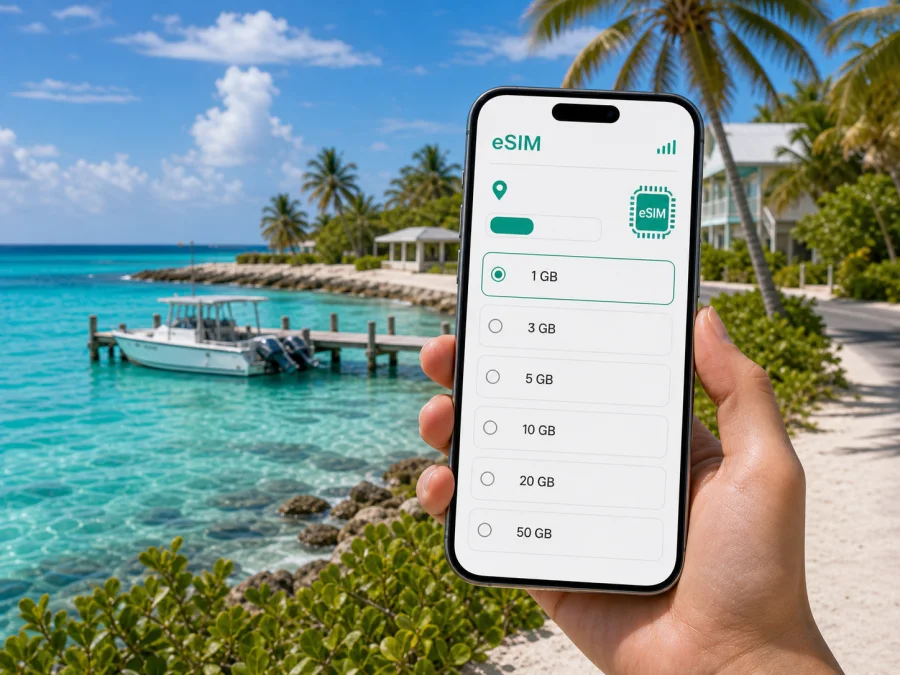Pequeño Caimán eSIM: internet móvil de viaje