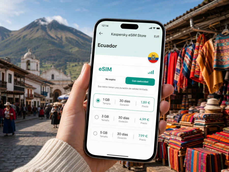 eSIM en Otavalo: internet móvil para viajar